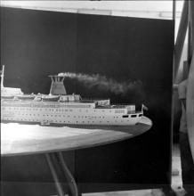 Smoke nuisance test on model of SS State of Bombay
