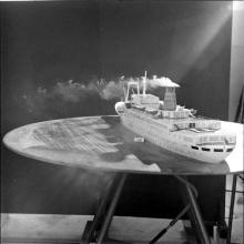 Smoke nuisance test on model of SS State of Bombay