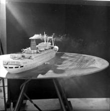Smoke nuisance test on model of SS State of Bombay
