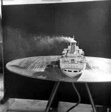 Smoke nuisance test on model of SS State of Bombay