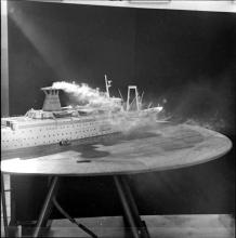 Smoke nuisance test on model of SS State of Bombay