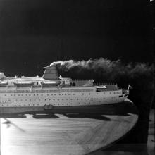 Smoke nuisance test on model of SS State of Bombay