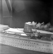 Smoke nuisance test on model of SS State of Bombay