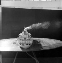 Smoke nuisance test on model of SS State of Bombay