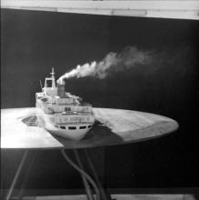 Smoke nuisance test on model of SS State of Bombay
