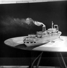 Smoke nuisance test on model of SS State of Bombay
