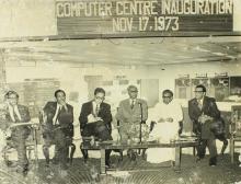 The inauguration of the Computer Centre at IIT Madras, 1973