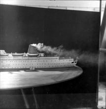 Smoke nuisance test on model of SS State of Bombay