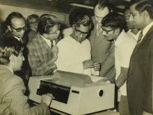 Taking a look at the IBM 3215 console terminal and printer, 1973