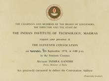 Invitation to the eleventh convocation 