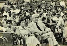 A view of the at 13th Convocation, 1976