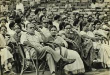 A view of the audience during the 13th convocation, 1976