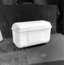 FRP flush out cistern made at the FRP Centre