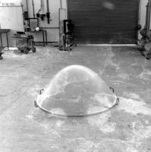 FRP mould for solar energy collector made at the FRP Centre