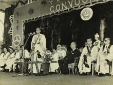 Dr. Nayadumma declares the seventh convocation open