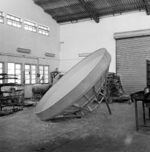 FRP microwave antenna (3.3 m) made at the FRP Centre