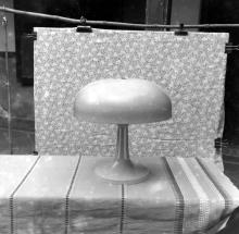 FRP lampshade made at the FRP Centre