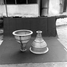 Contraction cones made at the FRP Centre