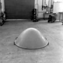 FRP mould for solar energy collector made at the FRP Centre