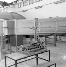 At the Fluid Mechanics Laboratory of IIT Madras