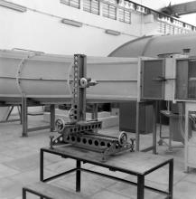 At the Fluid Mechanics Laboratory of IIT Madras