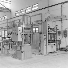 Press machines at the FRP Centre