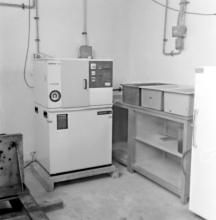 A machine that appears to be a Weather-ometer at the FRP Centre