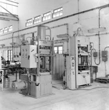 Press machines at the FRP Centre
