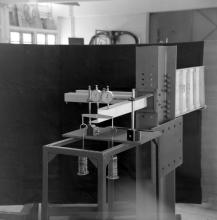 Components being tested at the Aerospace laboratory