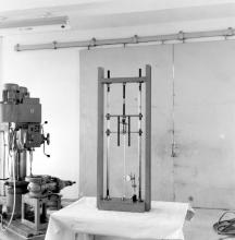 Components being tested at the Aerospace laboratory