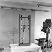 Components being tested at the Aerospace laboratory