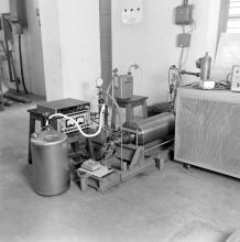 Equipment in a laboratory