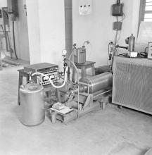 Equipment in a laboratory