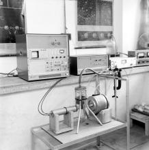 Equipment at the physics laboratory