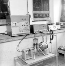 Equipment at the physics laboratory