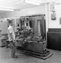 Gear hobbing machine, IIT Madras