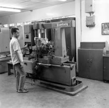 Gear hobbing machine, IIT Madras