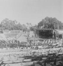 Audience in Open Air Theatre