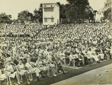 A section of the audience at the seventh convocation
