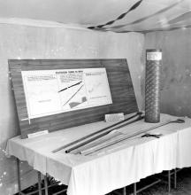 An exhibition consisting of FRP products that were made at the FRP Centre for various clients 