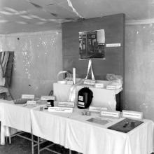 An exhibition consisting of FRP products that were made at the FRP Centre for various clients 