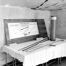 An exhibition consisting of FRP products that were made at the FRP Centre for various clients 