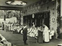 A student is presented for the passing of Grace