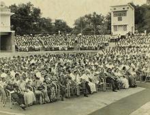 A section of the audience during the Ninth Convocation, 1972