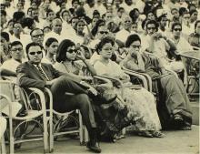 A section of the audience at the Ninth Convocation, 1972