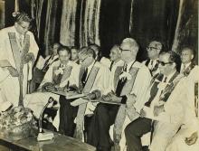 All smiles at the 9th Convocation, 1972