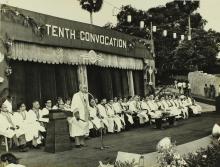 Prof. K. T. Chandy addresses the audience, 1973