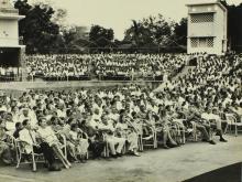 A section of the audience at the 10th Convocation, 1973