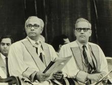 Prof. K. T. Chandy with Mr. M. S. Pathak, 1973
