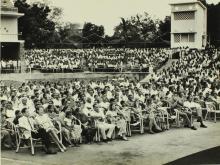 A section of the audience at the 10th Convocation, 1973